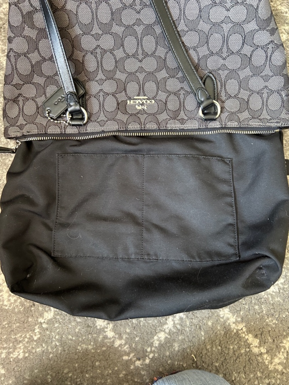 Coach Signature Canvas Kelsey Shoulder Bag - Picture 6 of 16